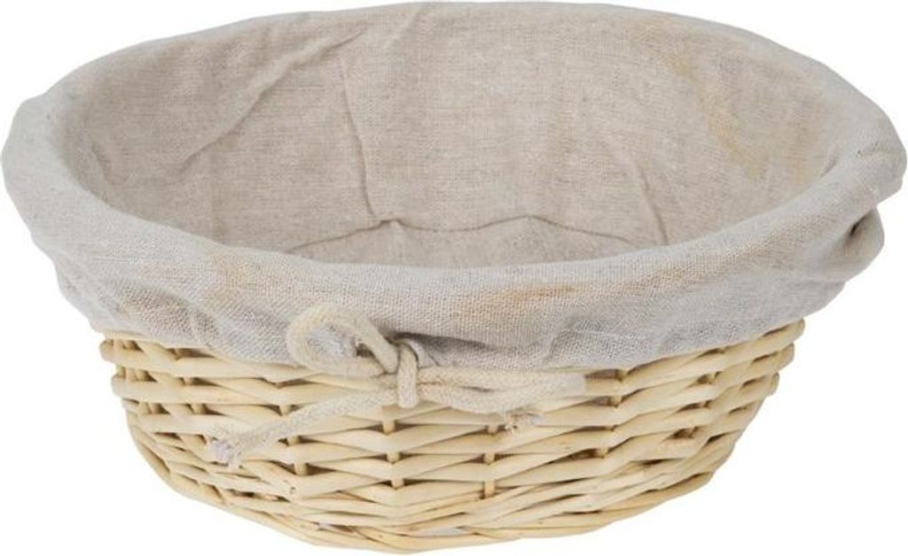 Olympia Brotkorb Weide Mit Futter 25Cm Produktbild 