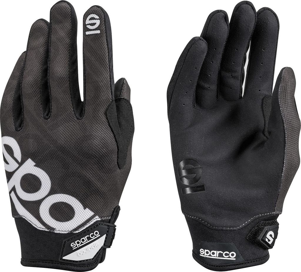 Sparco Meca III Schutzhandschuh, schwarz  Größe 9-L Produktbild 