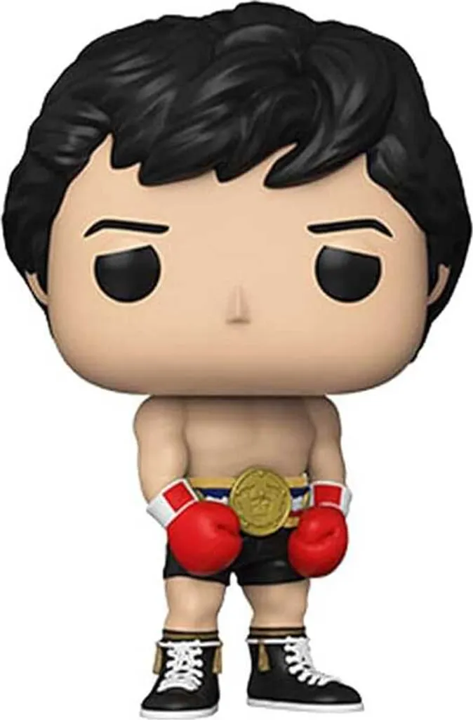 Figurine Funko Pop! Rocky 45th Anniversary avec ceinture dorée 9 cm