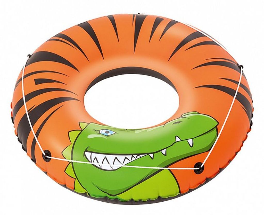 Bestway 36108, Schwarz, Orange, Schwimmring, Abbildung, Produktbild 