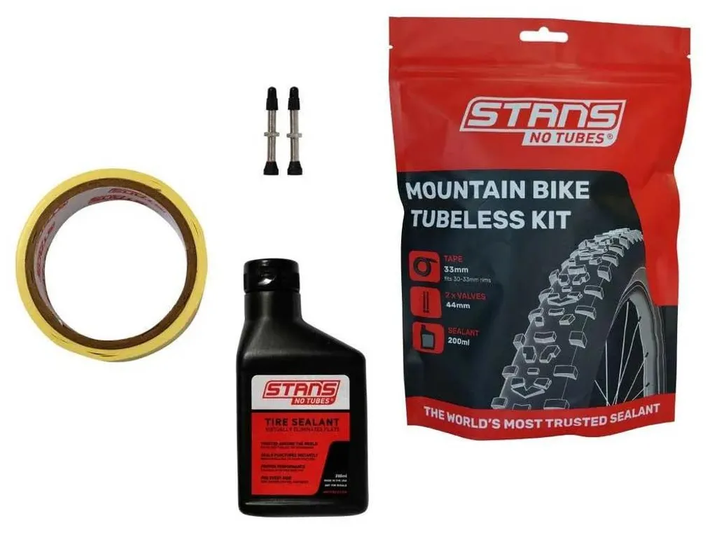Stan's Kit Tubeless 33mm avec Préventif Anti-Crevaison pour Jante Large