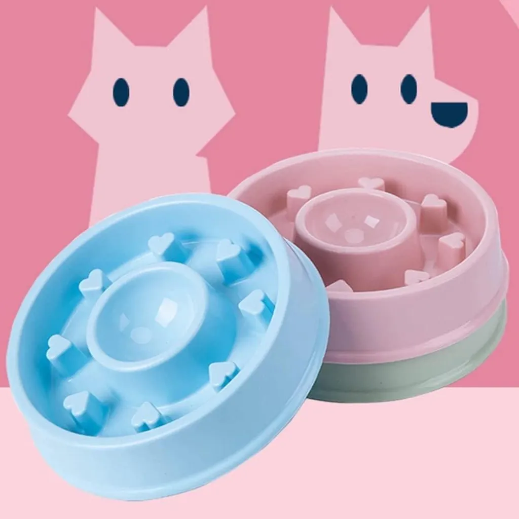 Gamelle Anti-Glouton Chien et Chat - Distributeur Interactif de Repas