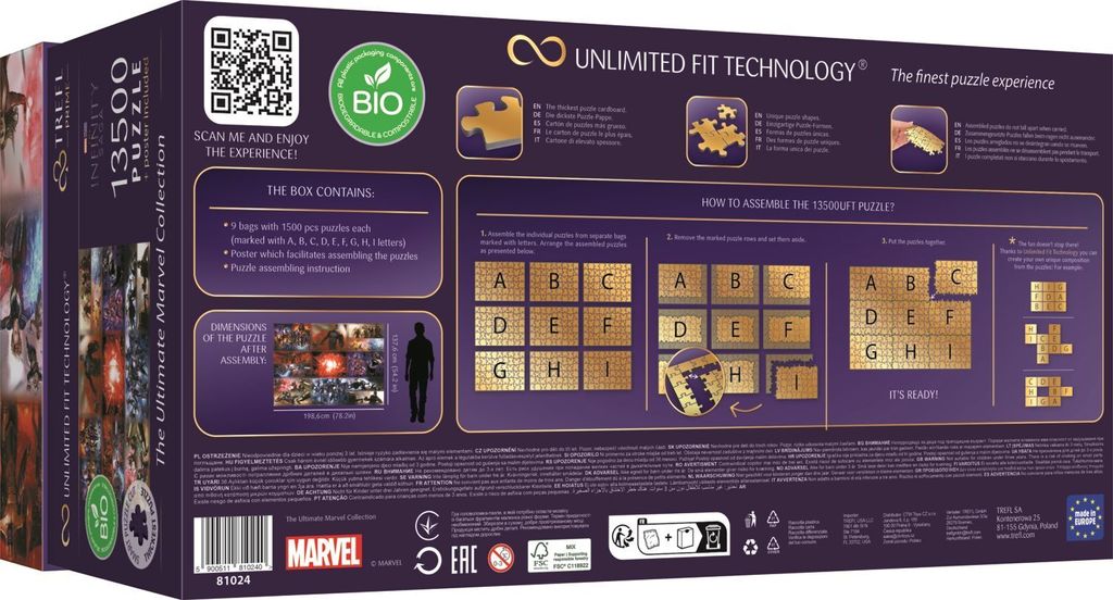 The Ultimate Marvel Collection - UFT Puzzle 13500 Teile Produktbild 5