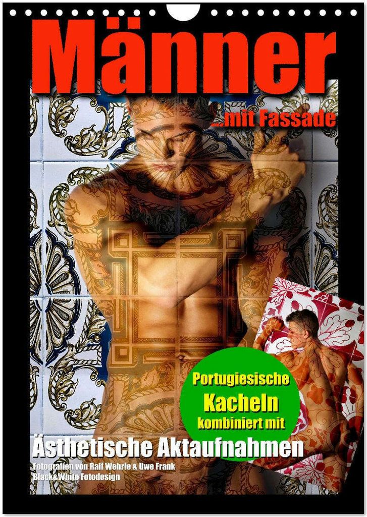 Männer mit Fassade (Wandkalender 2026 DIN A4 hoch), CALVENDO Monatskalender