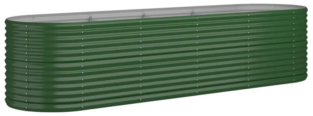 vidaXL Podwyższone łóżko Stal malowana proszkowo 296x80x68 Zdjęcie produktu 