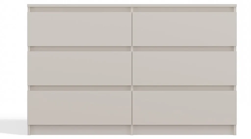 Commode de rangement TAAVI cachemire pour optimiser l'espace chambre