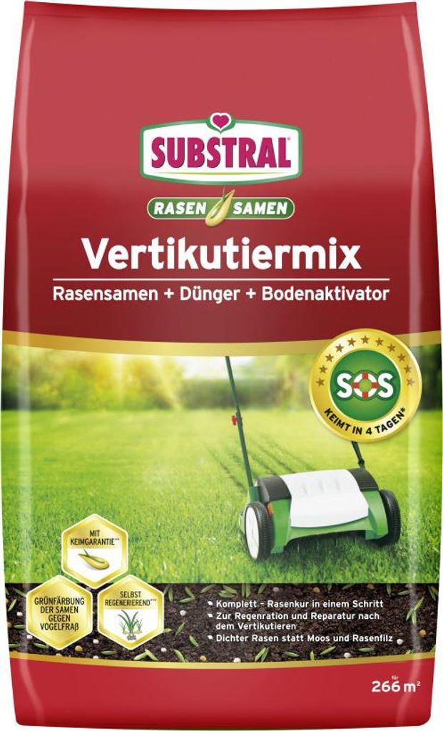 Substral Vertikutiermix 8 kg für 266 m² Produktbild 