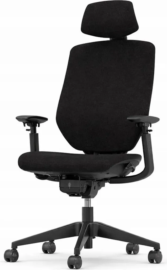 Chaise de bureau ergonomique BS12PB-F1-V4 noire pour télétravail