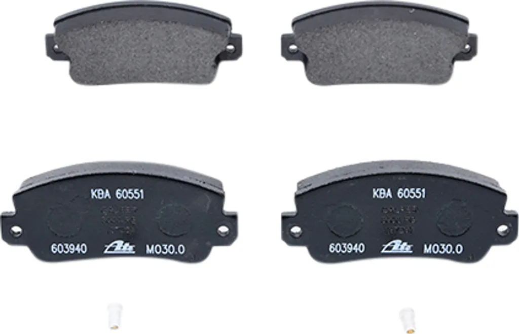 Plaquettes de frein Fiat Uno ATE 13.0460-3940.2 Garnitures de Frein