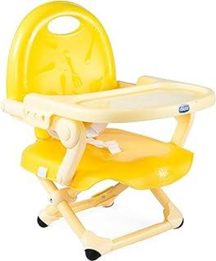 Chicco Pocket Snack Kindersitzerhöhung Esszimmerstuhl für Kinder von 6 Monaten bis 3 Jahren 15kg,tragbarer und verstellbarer Babyhochstuhl mit ko...