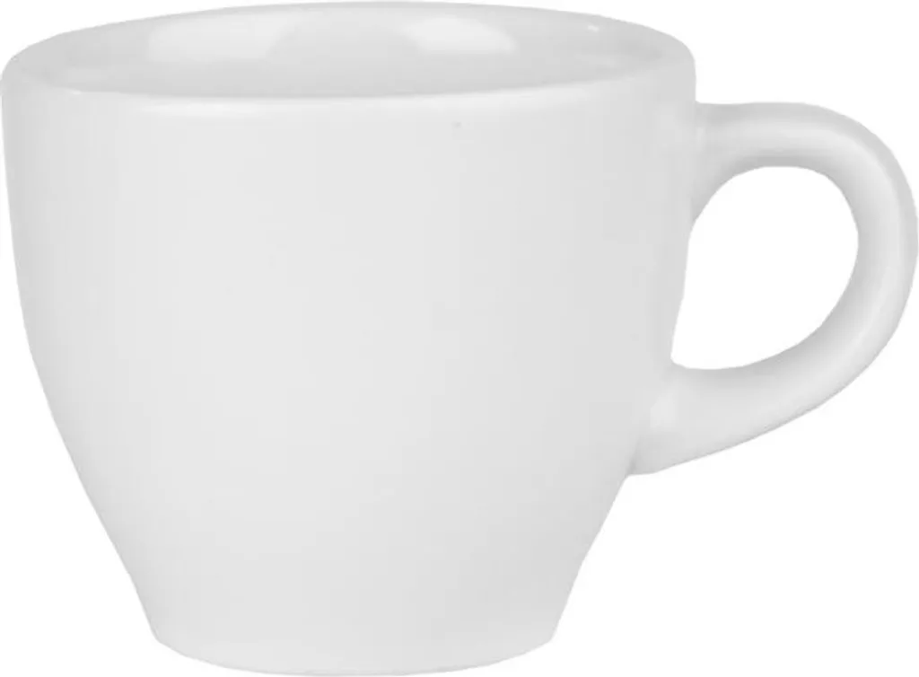 Tazza per espresso Churchill White Profile da 3,5 oz (12 pezzi)