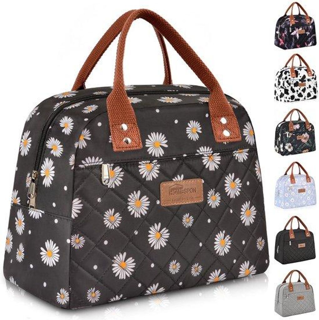 Isolierende Schultasche für Frauen, Erwachsene, Arbeit, Damen, Herren, Kühltasche, Lunchbox, Behälter, Schulrucksäcke für Schule, Picknick ode...
