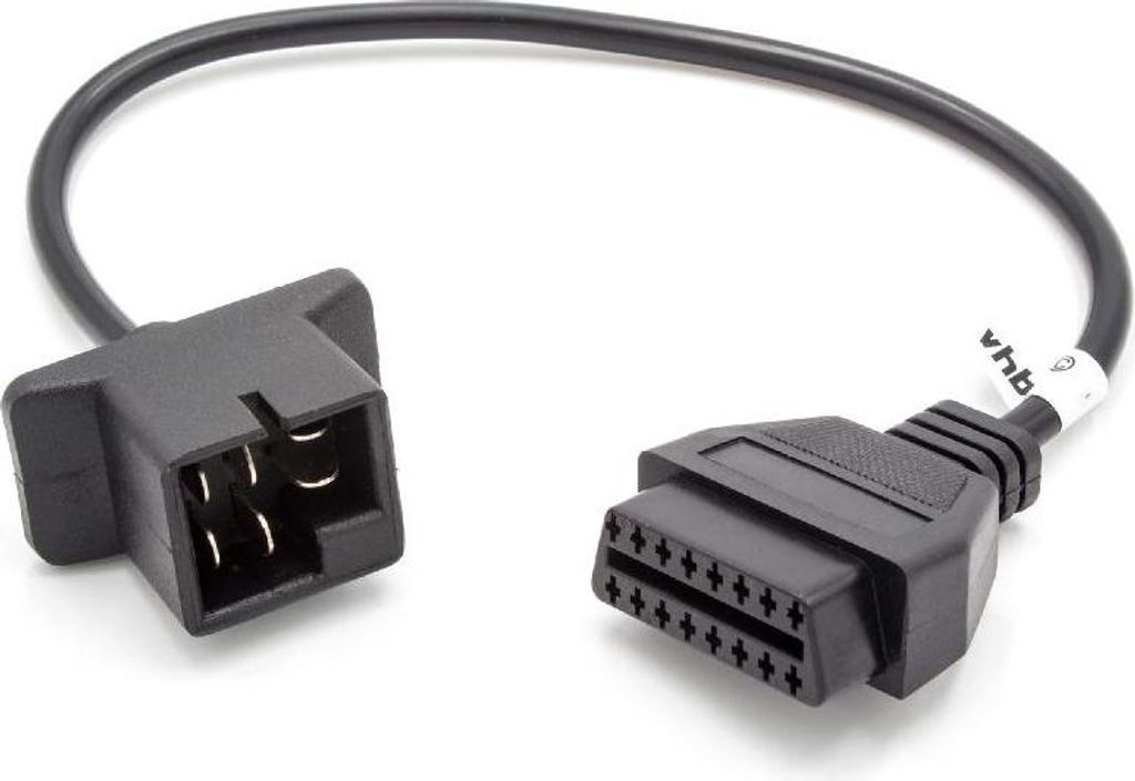 vhbw OBD Adapter 6Pin-OBD1 auf OBD2 kompatibel mit Chrysler Produktbild 