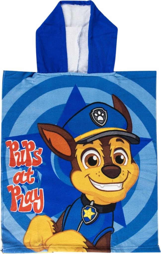 Paw Patrol Badeponcho für Kinder Hochwertiger Frottee aus Produktbild 