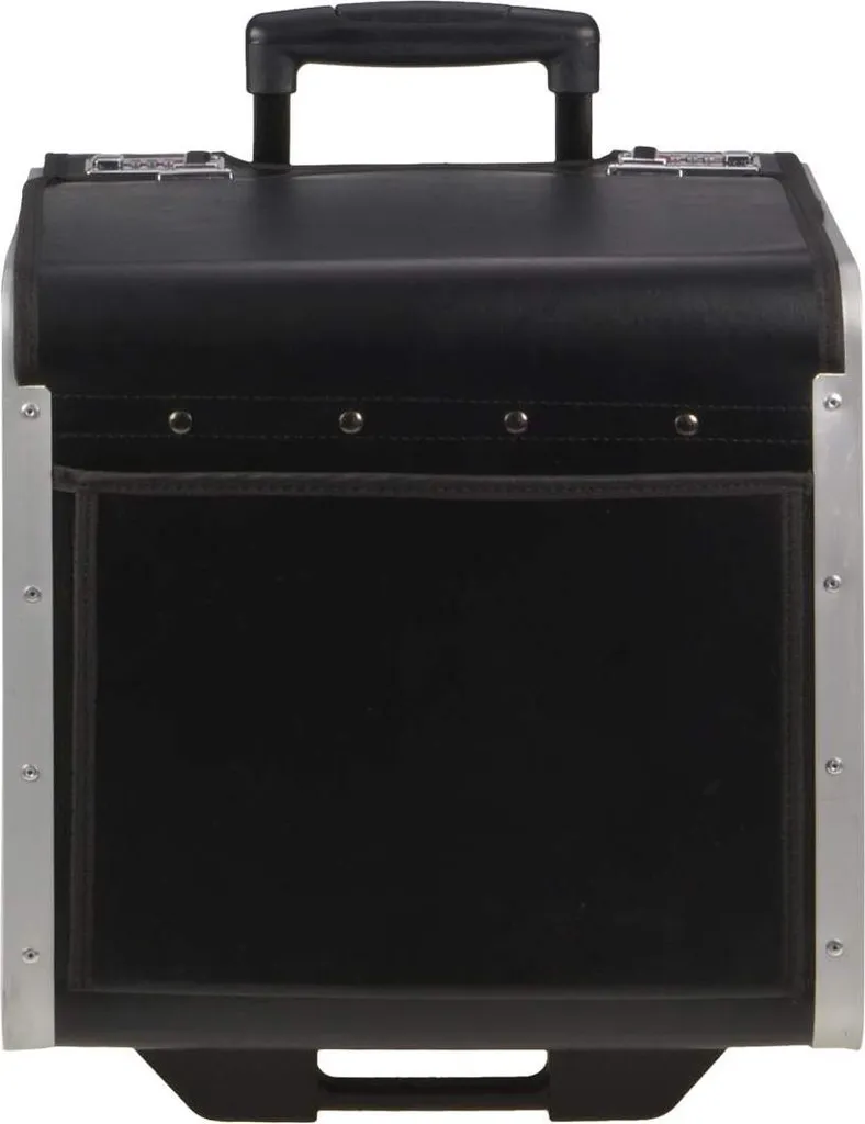 Attaché-case Alassio PERUGIA en imitation cuir noir pour documents A4 - 4
