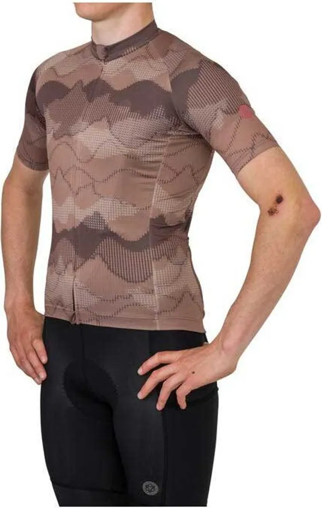 AGU Gravel Shirt Venture Hommes Leather L - Maillot Vélo Gravel