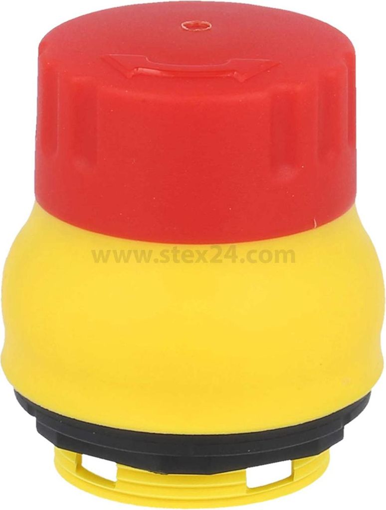Georg Schlegel Not-Aus-Schalter / Not-Halt-Taster für Hygiene-Bereiche für 16,2mm Einbautiefe, rund, SHORTRON