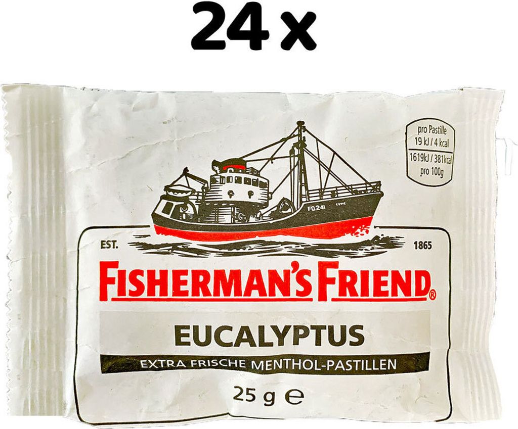 Fisherman's Friend Eucalyptus 24 x 25g Zdjęcie produktu 