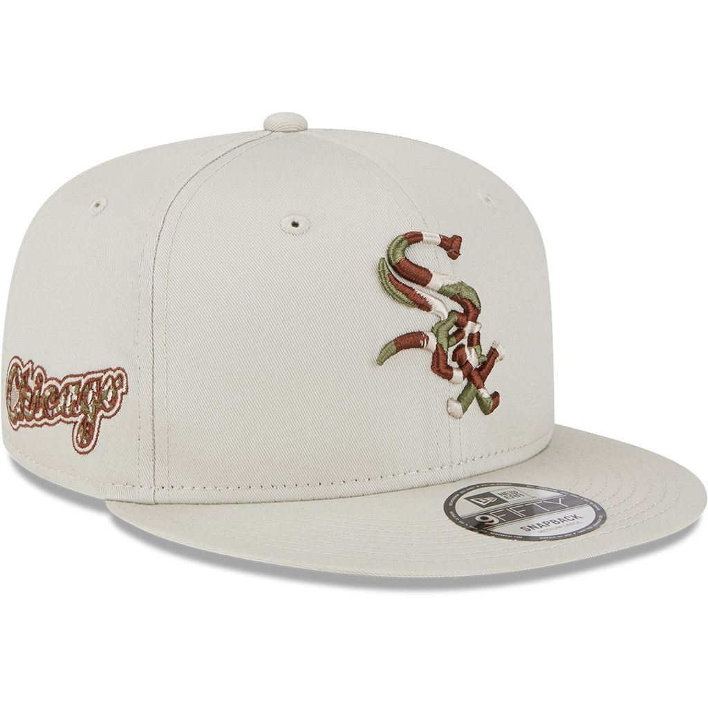 New Era 9FIFTY Snapback Cap Chicsgo White Sox Seasonal Infill stone S/M