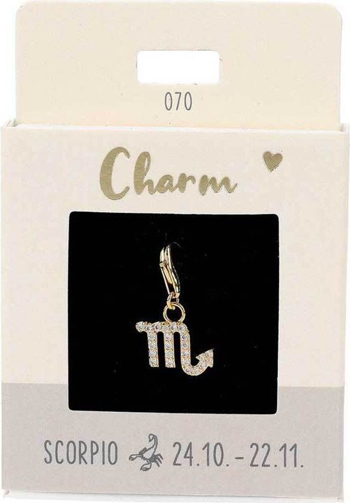 Depesche Charms Express yourself - Anhänger Skorpion, Produktbild 