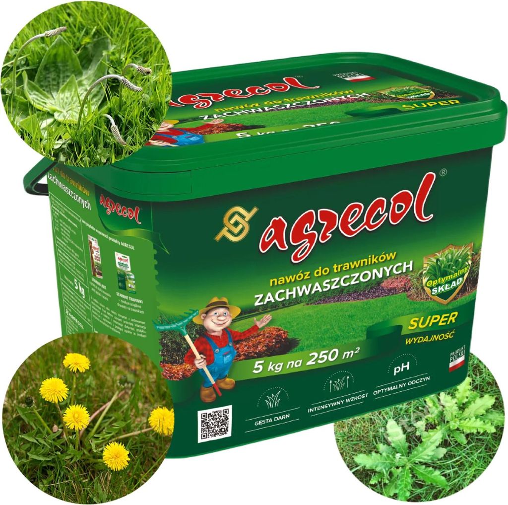 Dnger fr verunkrauteten Rasen 5kg Fr Unkraut Dnger