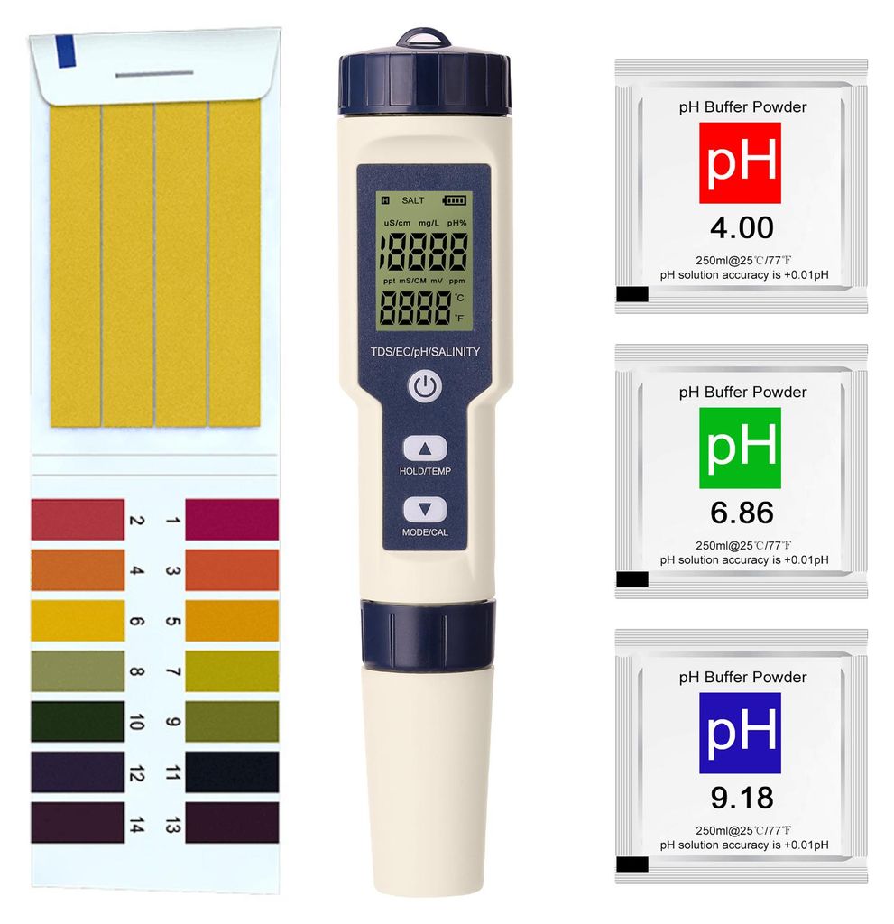 5 v 1 Profesionální multiparametrový kombinovaný tester Obrázek produktu 