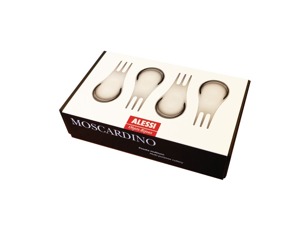 Alessi Set de couverts Moscardino 4 pièces Image du produit 