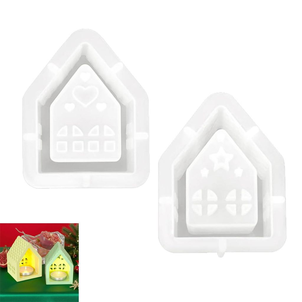 2 × Silikonform,Silikonformen Gießformen, Diy Silikonform Produktbild 