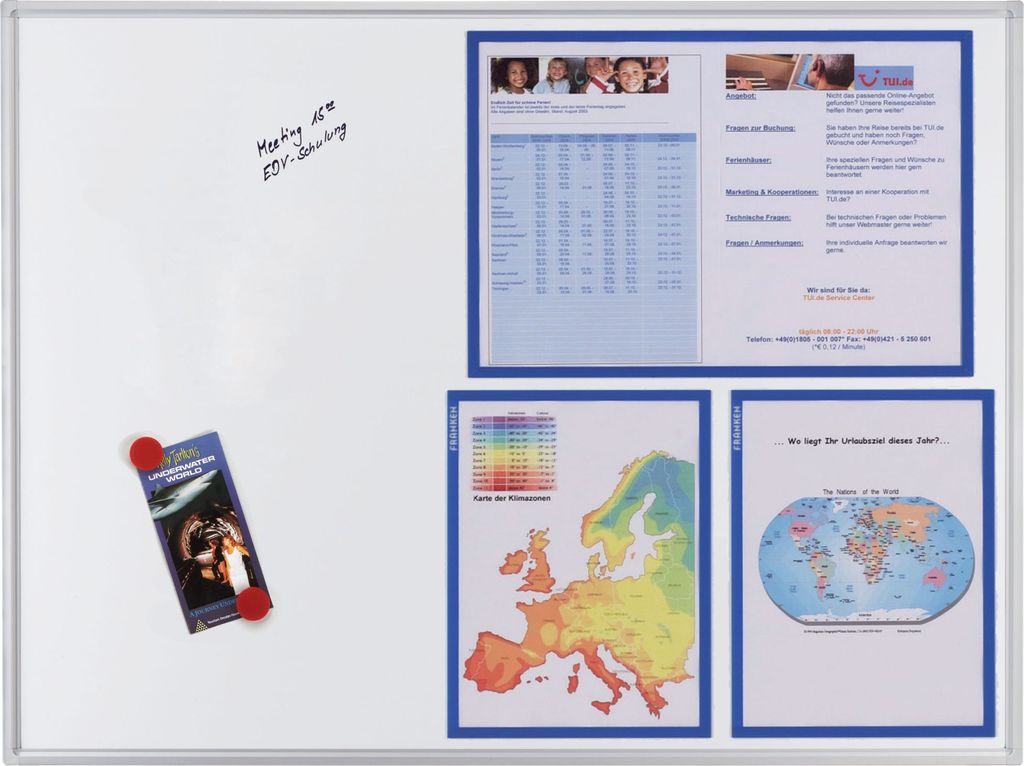 FRANKEN Weißwandtafel ECO lackiert 2.000 x 1.000 mm Speditionsversand