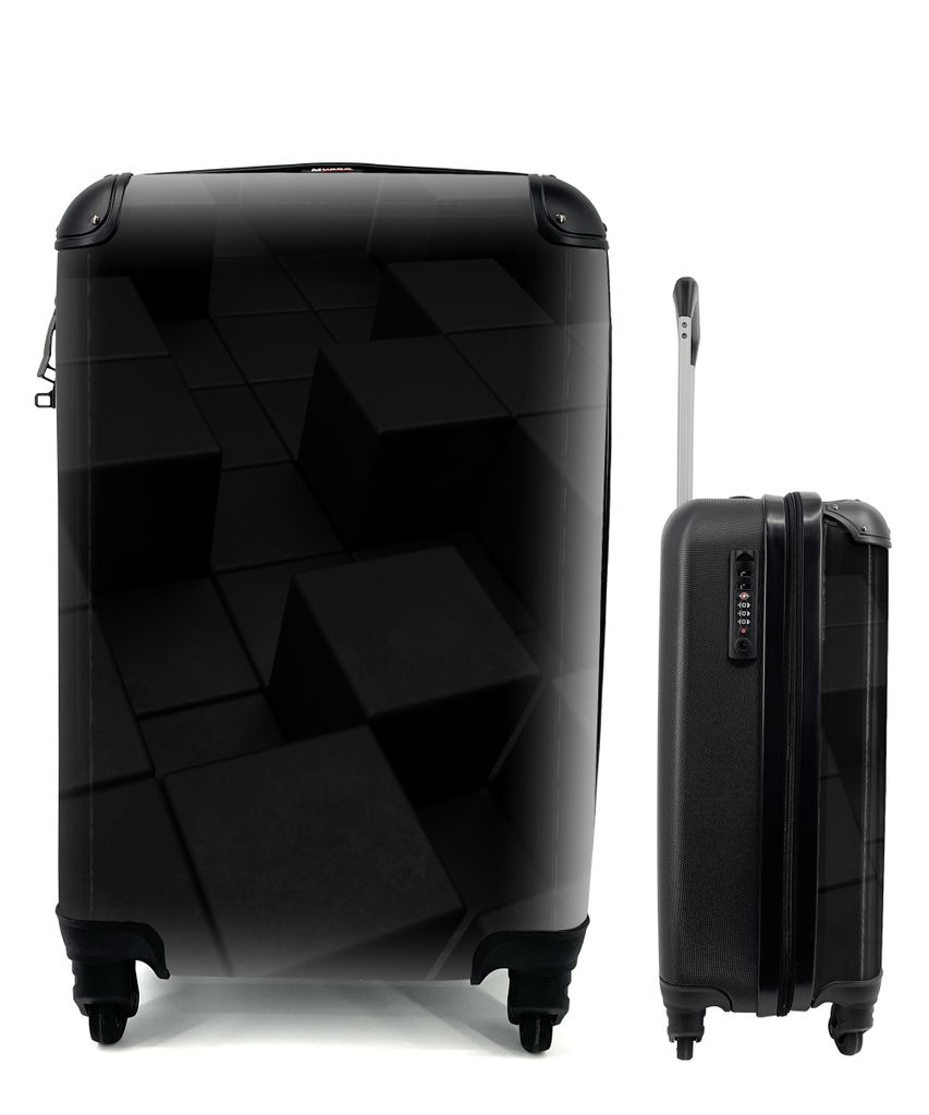 MuchoWow® Koffer Handgepäck Trolley Rollkoffer Kleine Produktbild 
