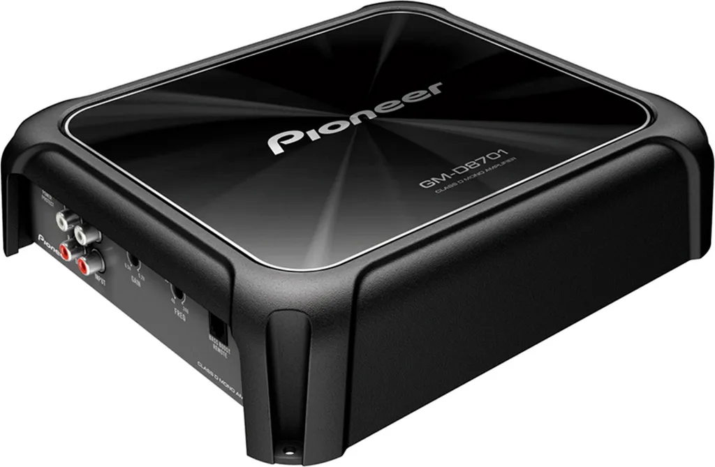 Ampli Monophonique Pioneer GM-D8701 pour Caisson de Basses de Voiture