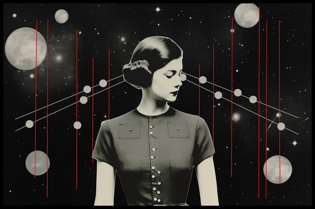 Plakat 91,5x60cm Planeten und Monde