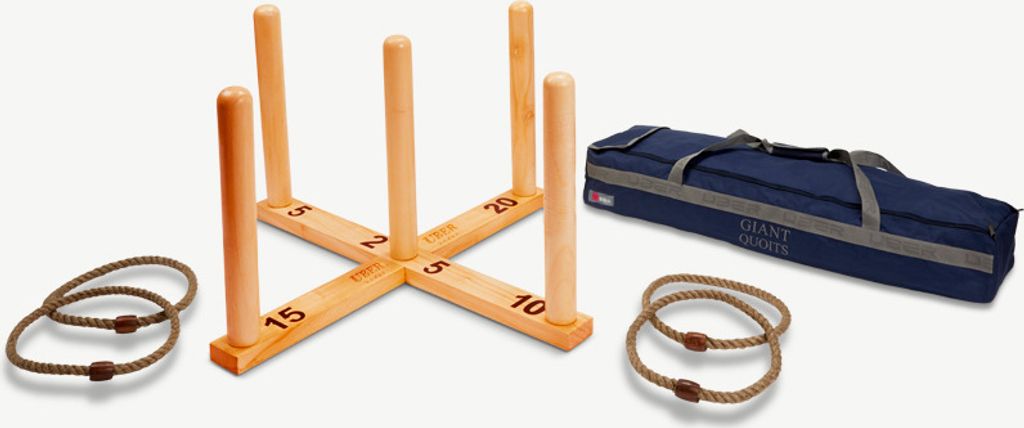 Ubergames - Mega XL 100x100 cm x 51 cm hoch - Ringwurf - Quotis