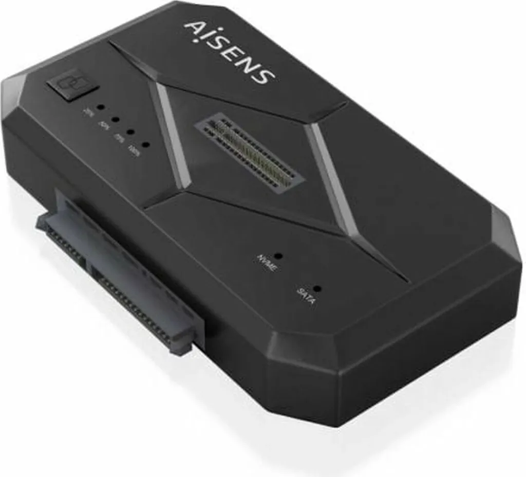 Docking Station Aisens ASDS-M2SATA04B | Clonazione SATA M.2 NVMe Offline