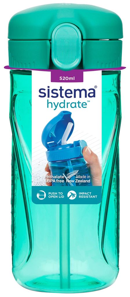 Sistema Plastics Trinkflasche Hydrate Quick Flip 520 ml 1