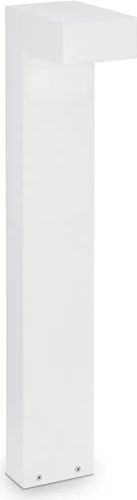 Piantana Moderna Sirio Alluminio Bianco 2 Luci 3W 3000K Luce Calda H60Cm