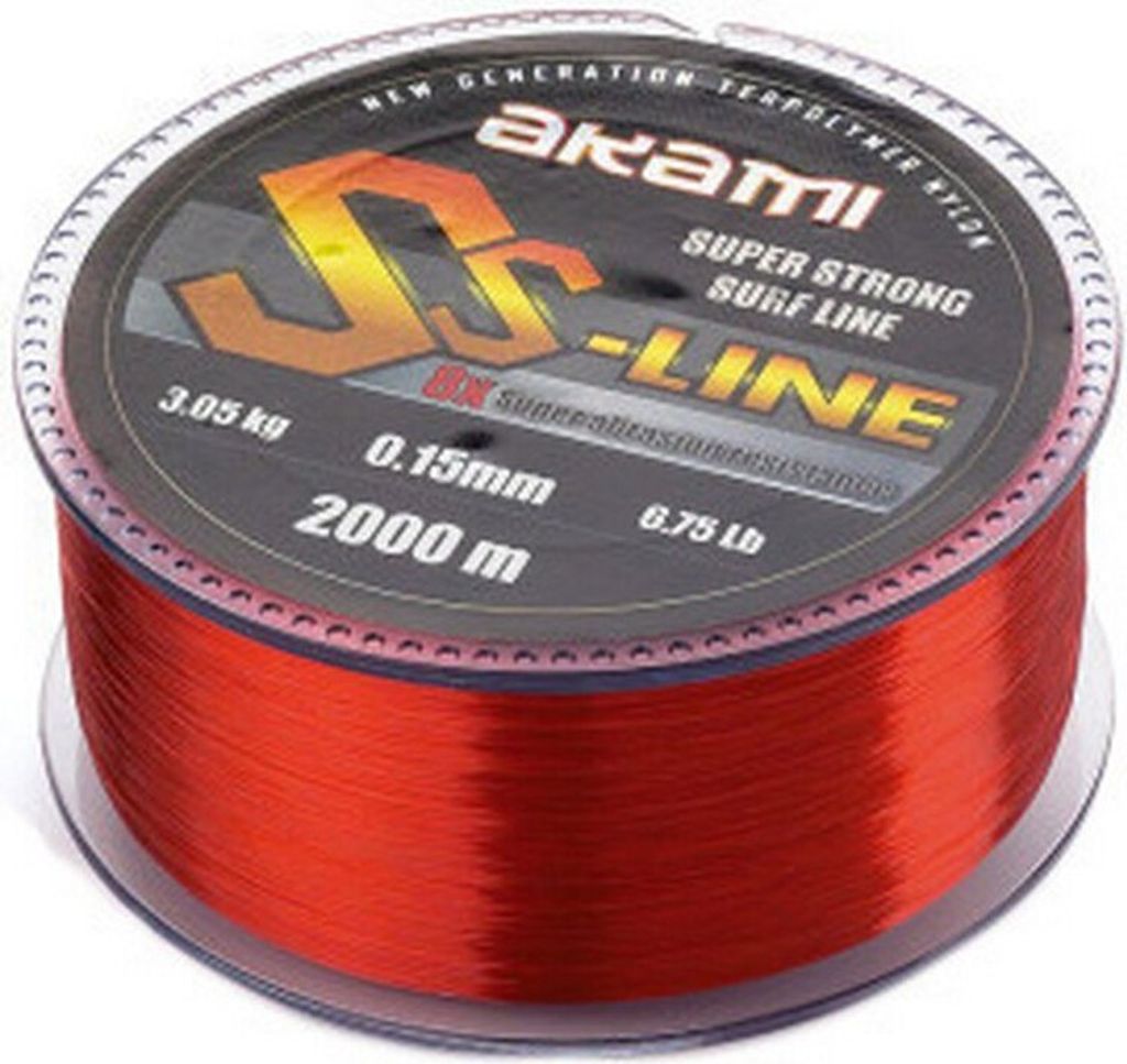 Akami Ss-line Monofile Schnüre 300 M Braun 0.300 mm Braun 0.300 mm