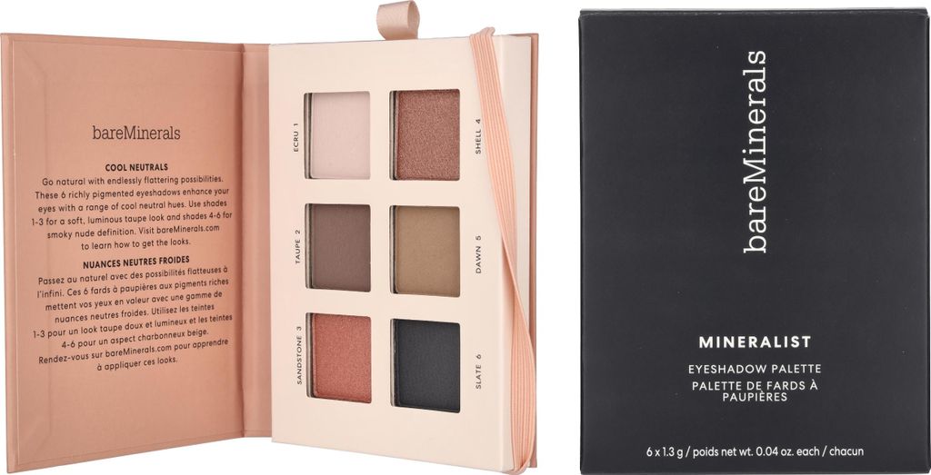 Palette di ombretti ultranaturali BareMinerals Mineralist Immagine del prodotto 