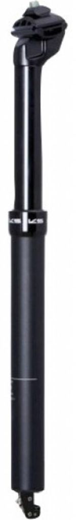 Kindshock Sattelstütze E TENi Integra Vario Ø27,2 x 445mm / 120mm, schwarz, Alu