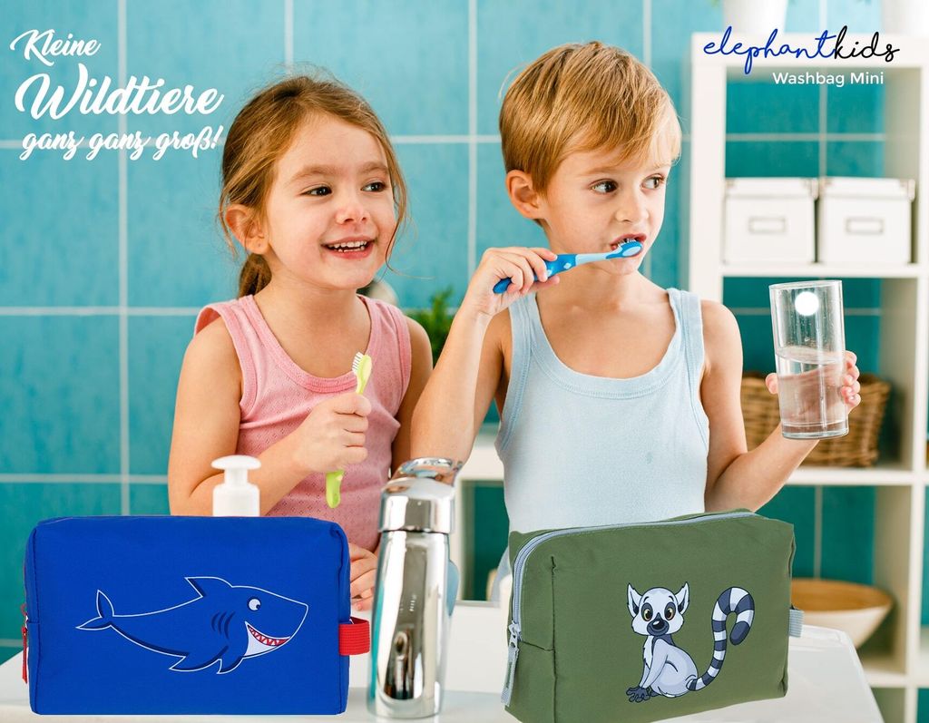 Kulturtasche für Kinder Jungen Mädchen Elephant Kids Produktbild 4