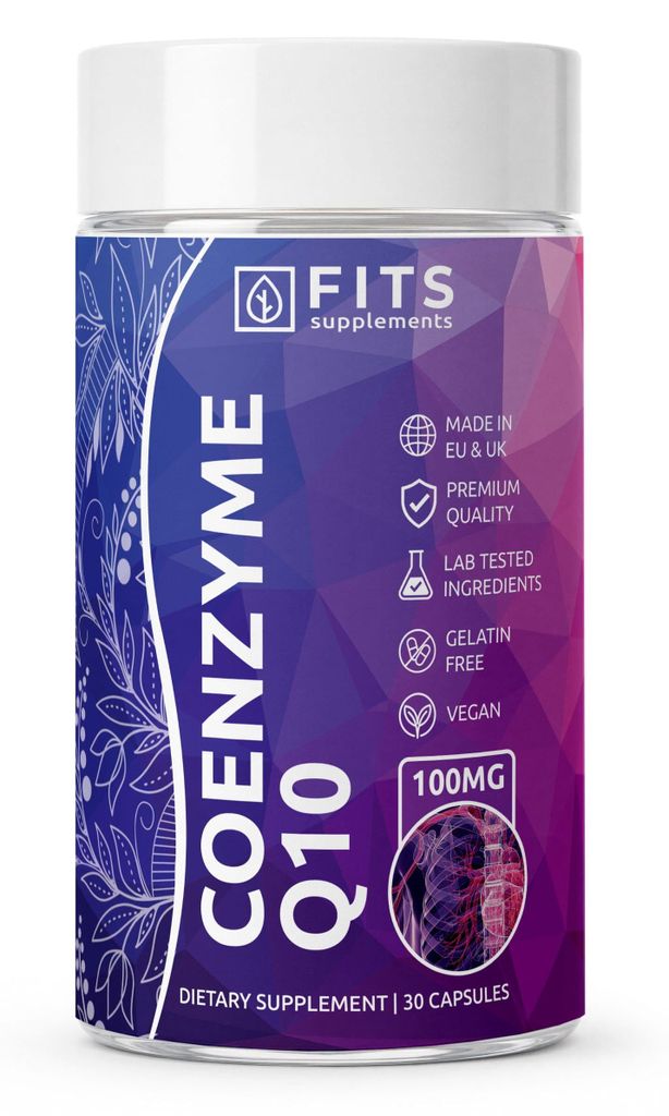 Coenzima Q10, 100 mg, 30 cápsulas blandas Imagen del producto 