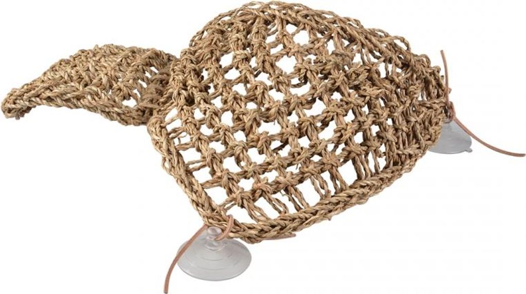 Aqua Della Reptilien Seegras Hängematte dreieckig beige, Maße: 44 x 31 x 4cm
