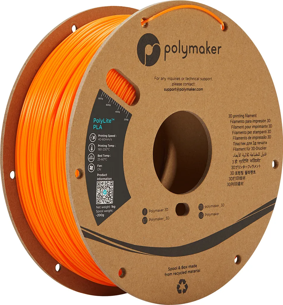 Analisi Tecnica: Polymaker PolyLite PLA Silk Purple 1.75mm 1kg