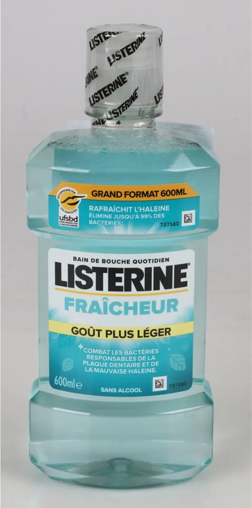 Listerine Haleine Fraîche Menthe Douce - Pack de 12 pour Soins Dentaires
