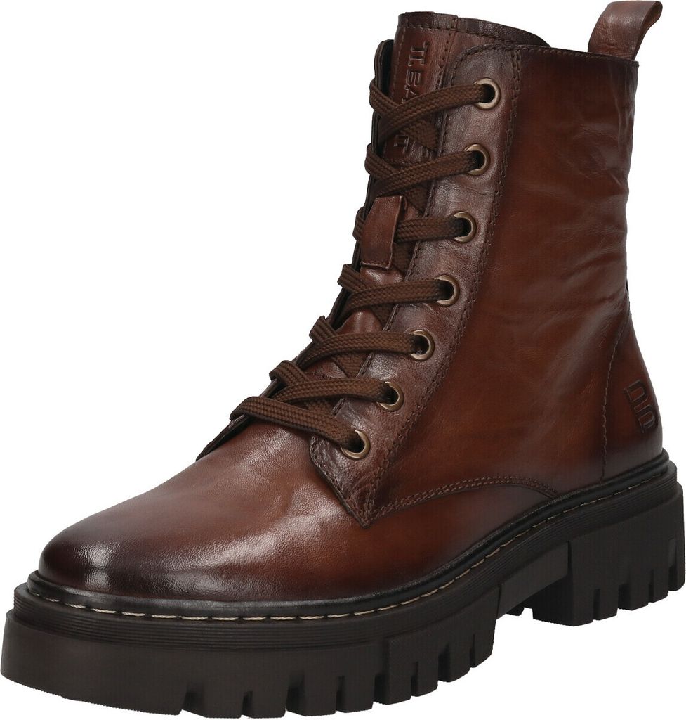 Bagatt Schnürstiefel - Cognac Leder/Synthetik : Normal : 44 Größe: 44 Weite: Normal