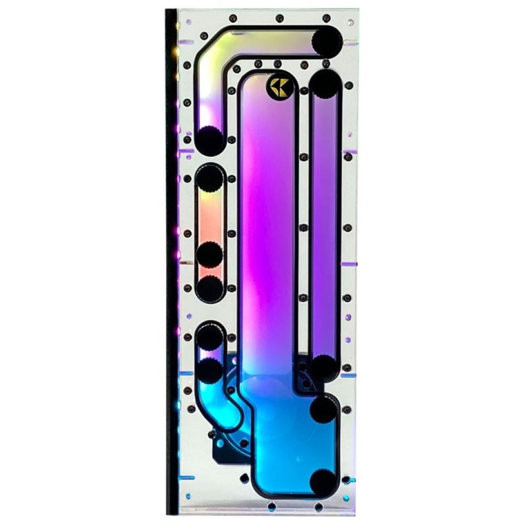 Stealkey Customs SK-Crossflow Distroplate D5/DDC - Verteilerplatte - acryl
