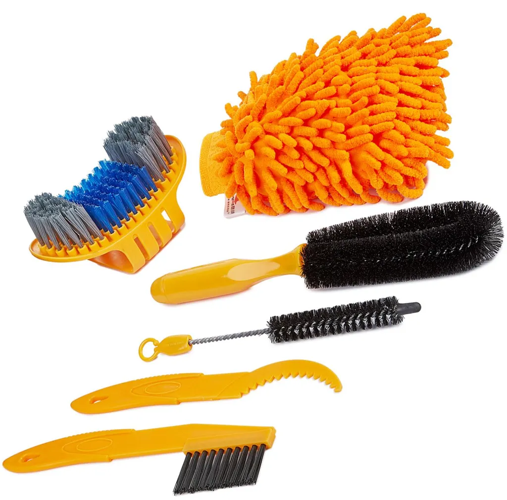 Nettoyage Vélo Radon Kit 6 Pièces pour Entretien Chaîne et Transmission