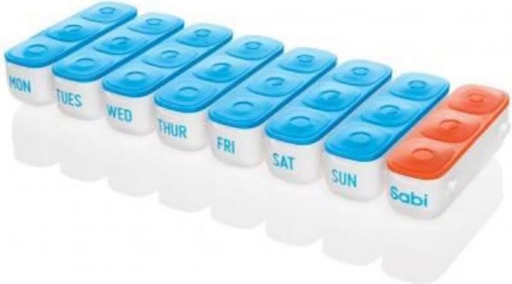 20x Sabi Daybox Pillendose