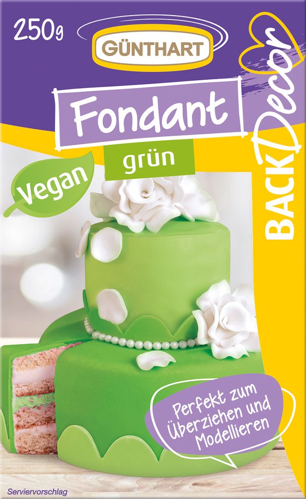 BackDecor fondente verde, 250 g | 100% vegan | senza olio Immagine del prodotto 