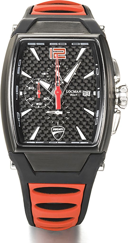 LOCMAN - Armbanduhr - Herren - D550K09S-BKCBRDSR - DUCATI QUARTZ CHRONOGRAPH